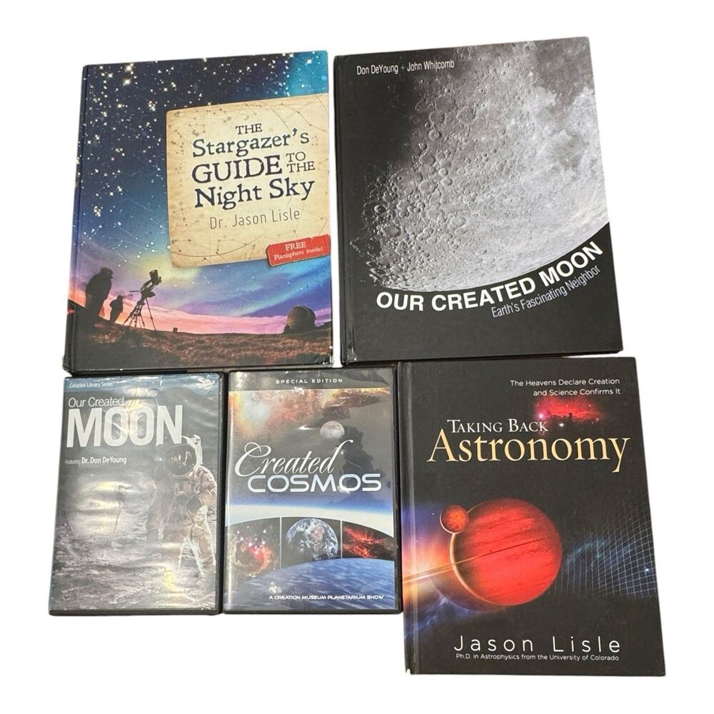 Master Books SURVEY OF ASTRONOMY Curriculum Pack of 5 Homeschool Grades 9-12